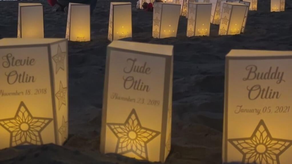 At San Francisco's Baker Beach, a wave of light honors babies lost too soon — CBS Bay Area (KPIX), Winter Park Community news