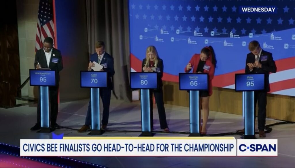 Colorado student wins top prize at National Civics Bee Championship — Florida Phoenix, Winter Park Schools news