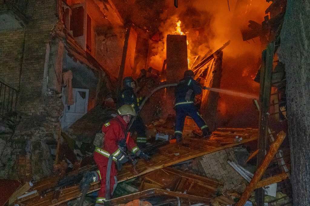 Zelenskyy: Ukraine received no intelligence from partners on incoming missile strike on Kyiv — WESH 2 Orlando