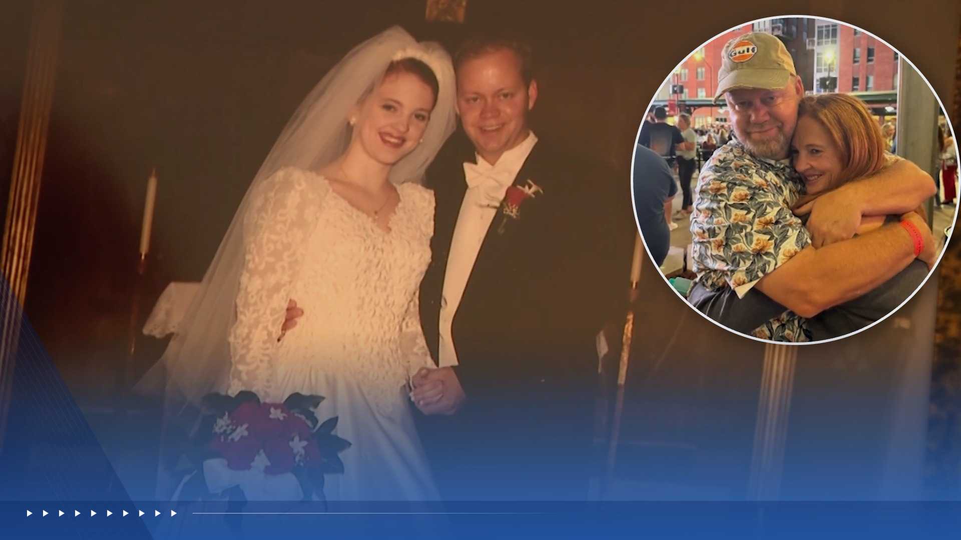 Couple celebrates 30 years on airline where they first met — WESH 2 Orlando