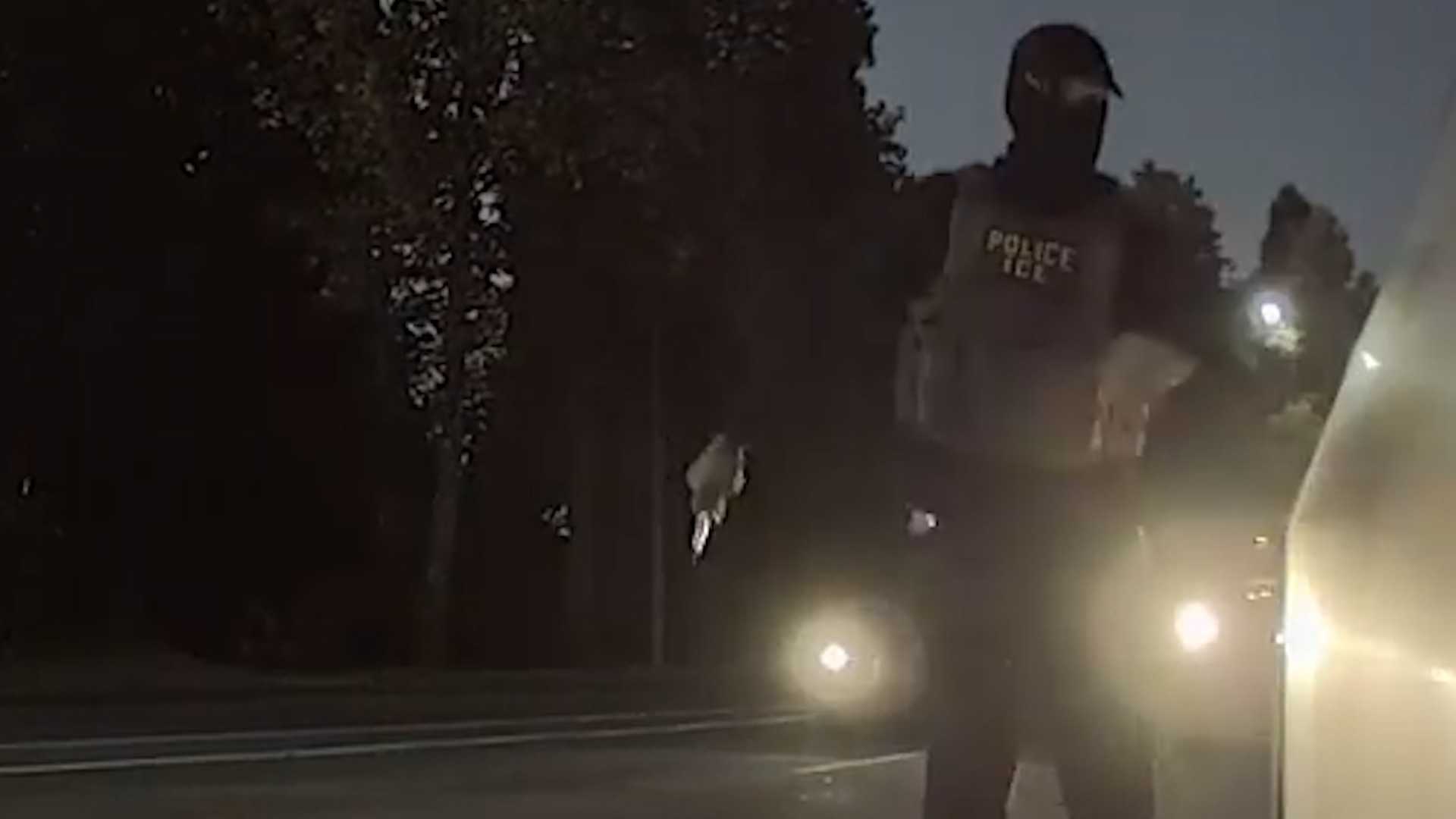 ACLU releases video of ICE agent slashing tires of a legal observer in Oregon — WESH 2 Orlando