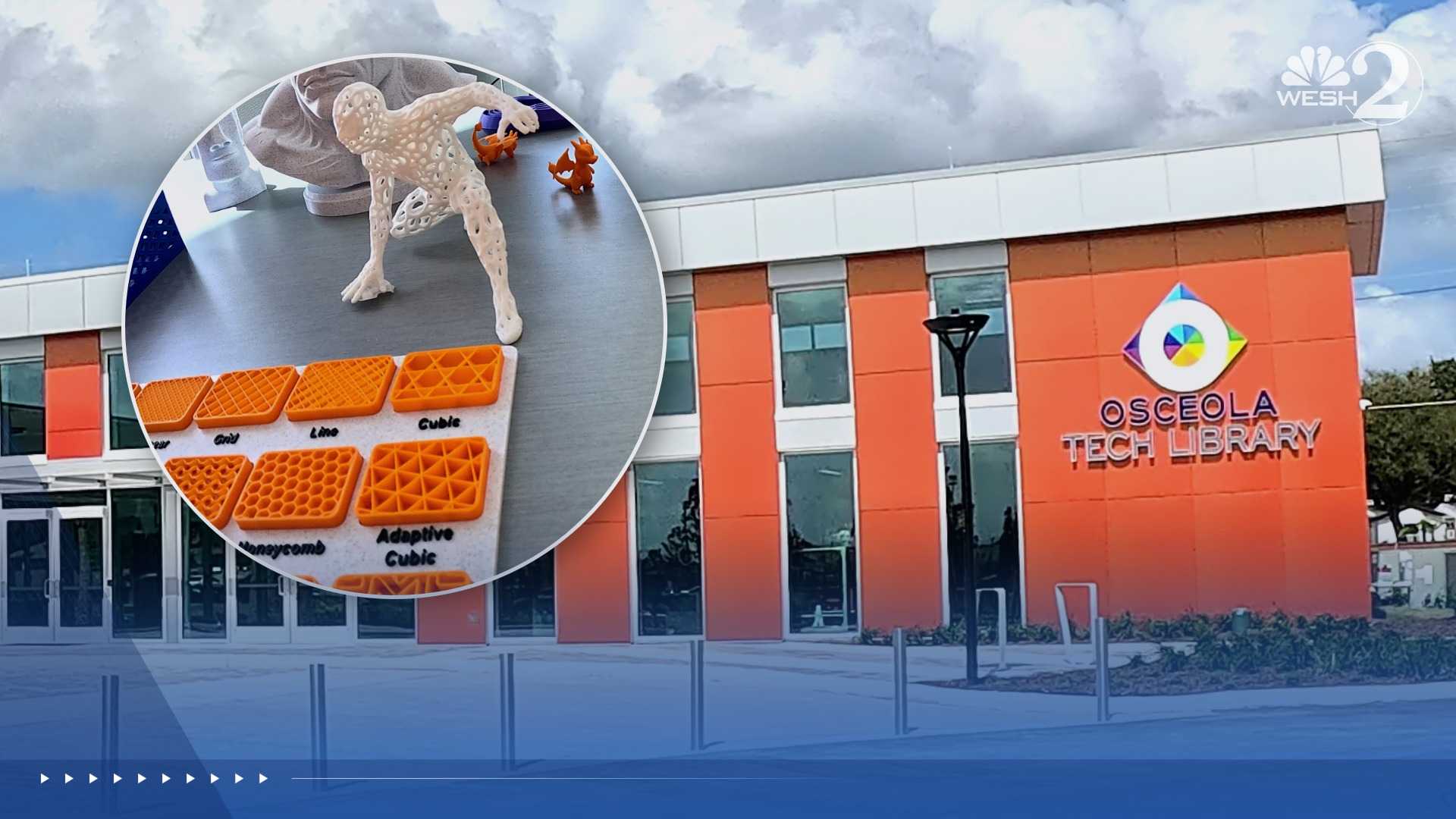 'Library of the future': New tech library opens in Osceola County — WESH 2 Orlando