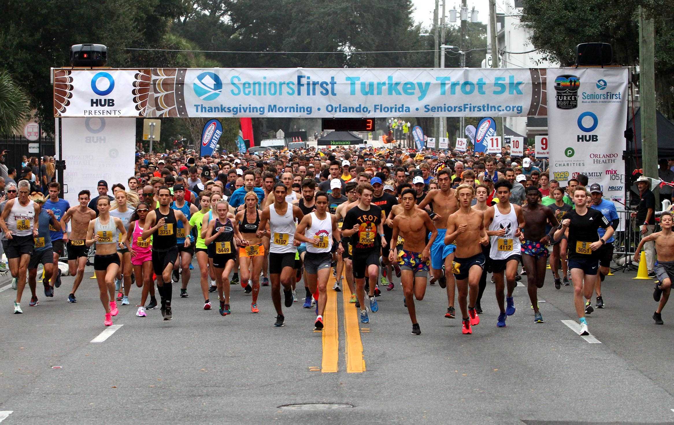 Seniors First Turkey Trot 5K returns to Lake Eola Park on Thanksgiving  — WESH 2 Orlando