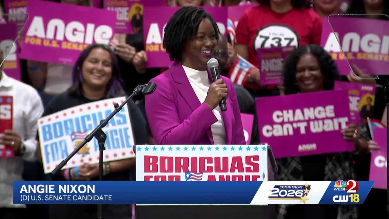 Angie Nixon campaigns in Kissimmee for Florida US Senate seat — Winter Park Community news
