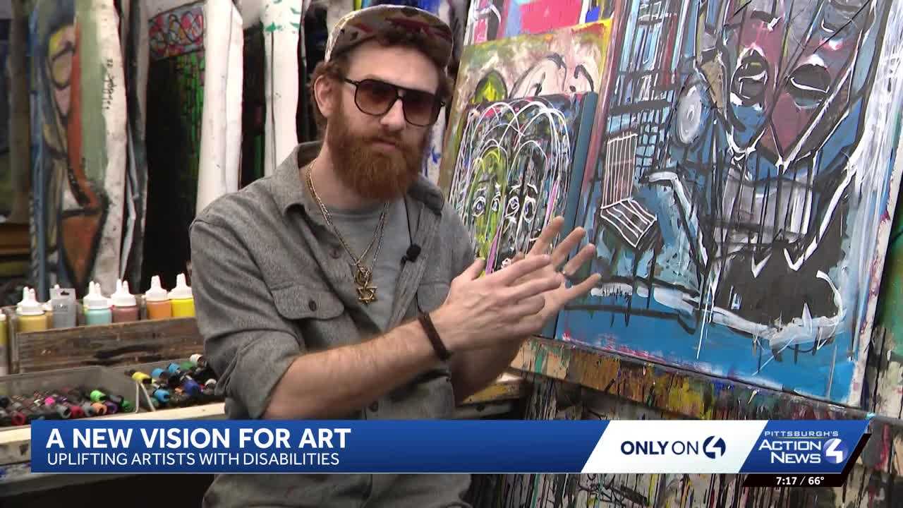 'Create, create, create': Artist turns vision loss into inspiration — WESH 2 Orlando, Winter Park Arts news