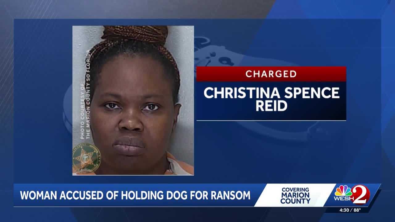 Woman accused of holding dog for ransom in Marion County — WESH 2 Orlando, Winter Park Community news