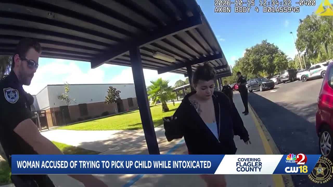 Flagler County woman accused of trying to pick child up while intoxicated — WESH 2 Orlando, Winter Park Schools news