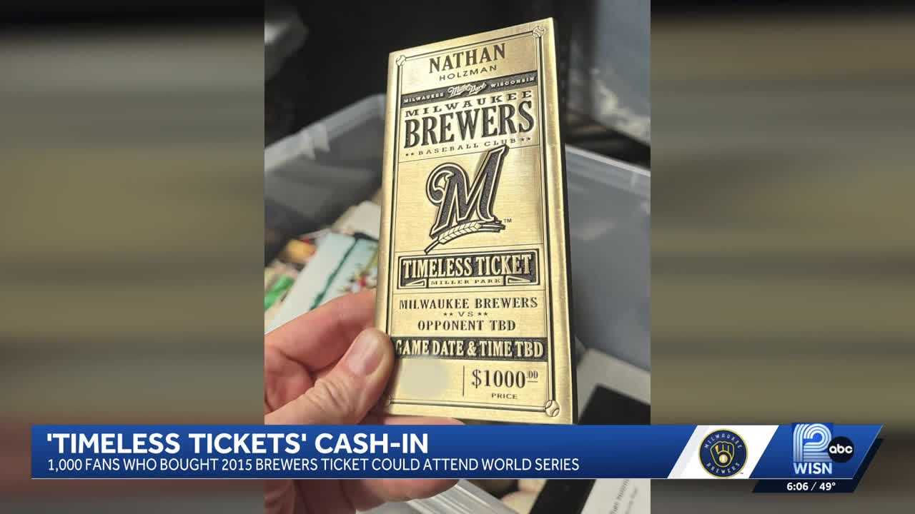 Brewers fan hopes 'Timeless Ticket' secures World Series seat — WESH 2 Orlando, Winter Park Sports news