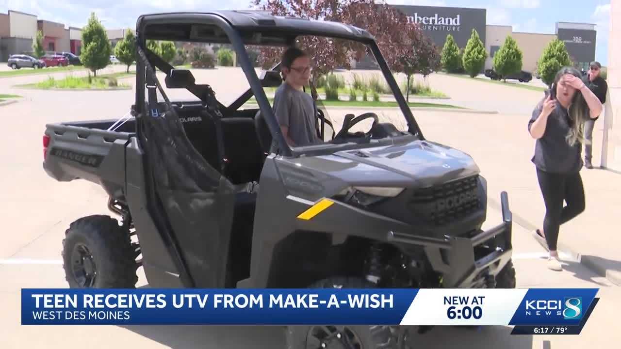 Make-A-Wish grants teen's UTV wish for outdoor adventures — WESH 2 Orlando, Winter Park Community news