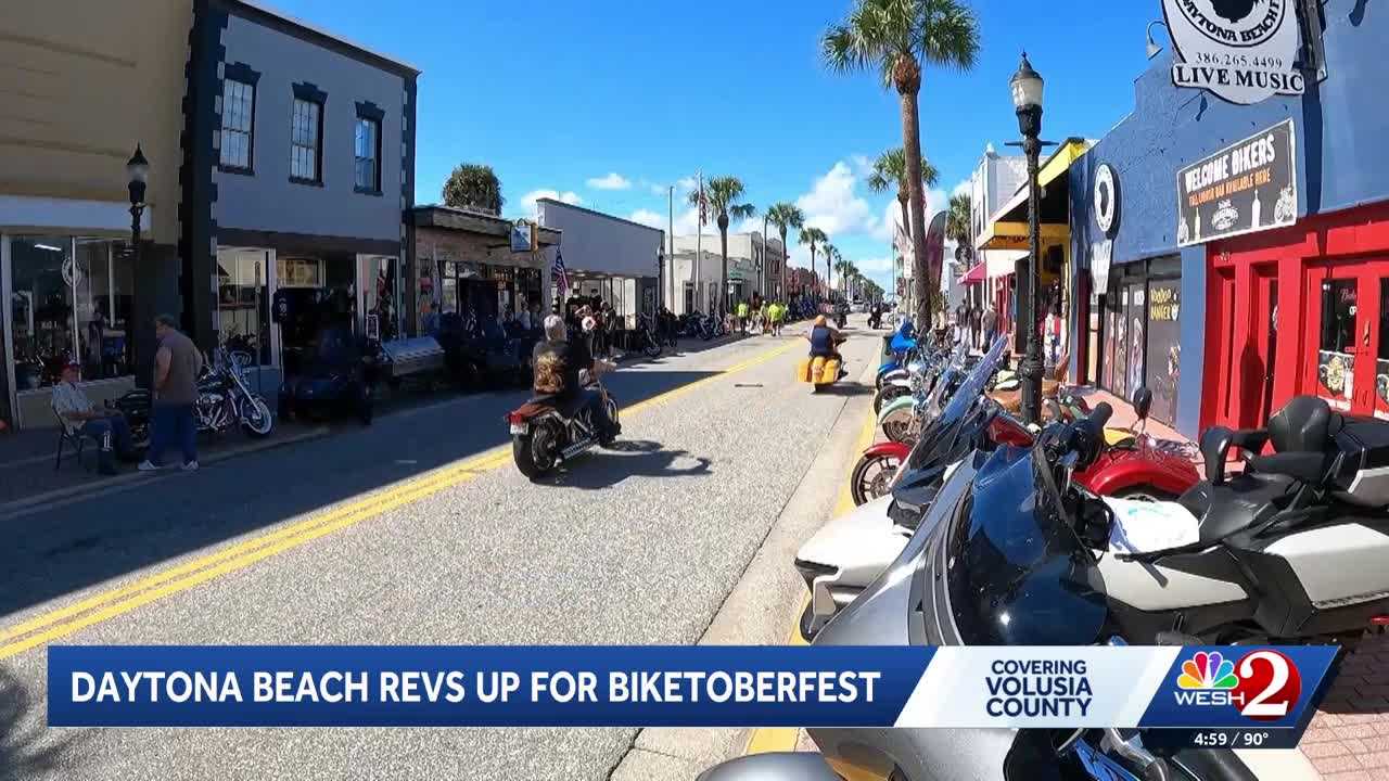 Biketoberfest returns to Daytona Beach, bringing economic boost to businesses — WESH 2 Orlando, Winter Park Business news