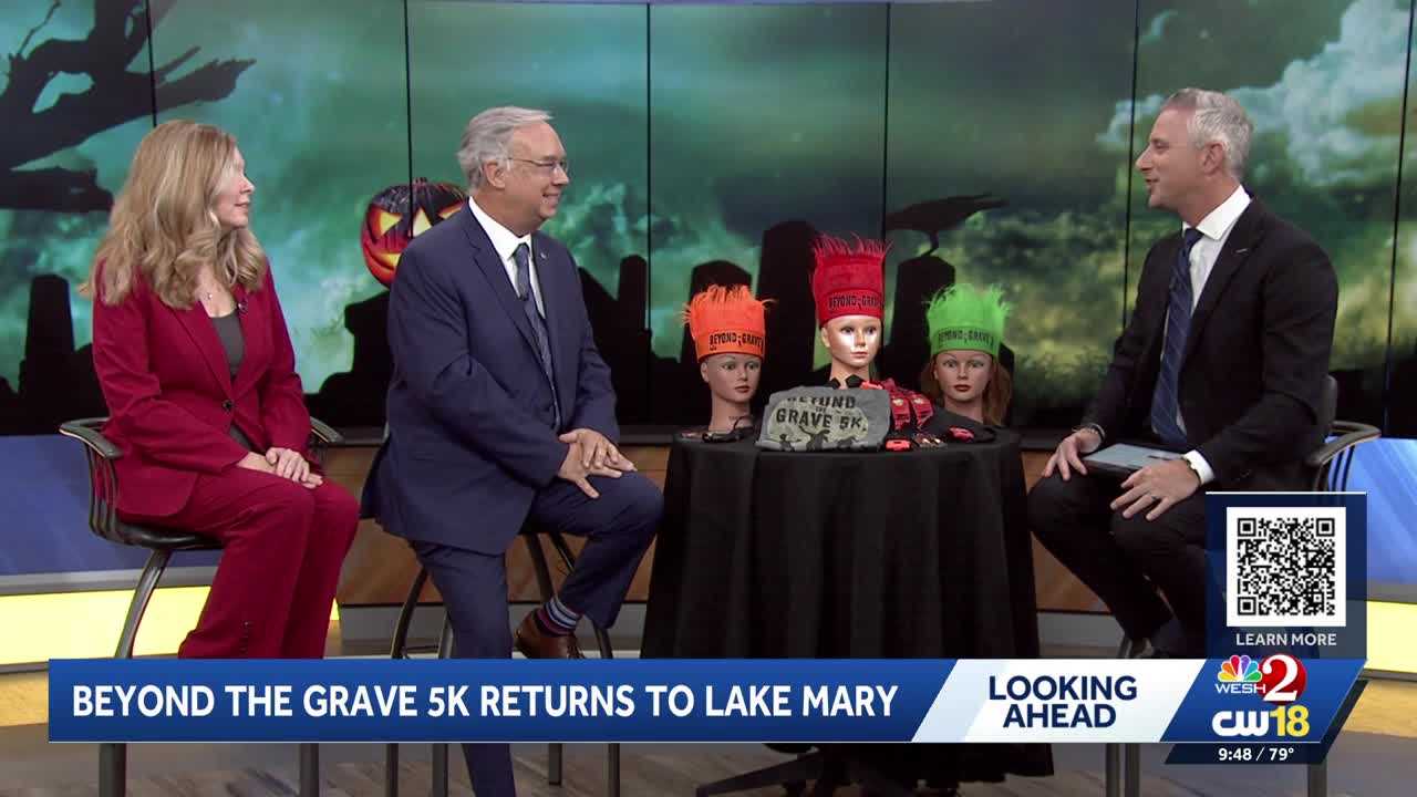 Beyond the Grave 5K | Halloween cemetery race in Lake Mary raises funds for student scholarships — WESH 2 Orlando, Winter Park Schools news