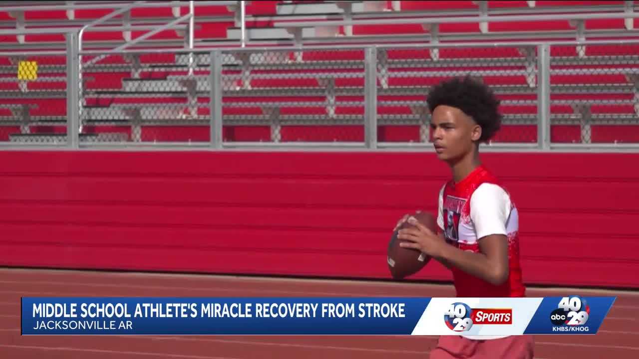 12-year-old football player recovering after spinal cord stroke — WESH 2 Orlando, Winter Park Sports news