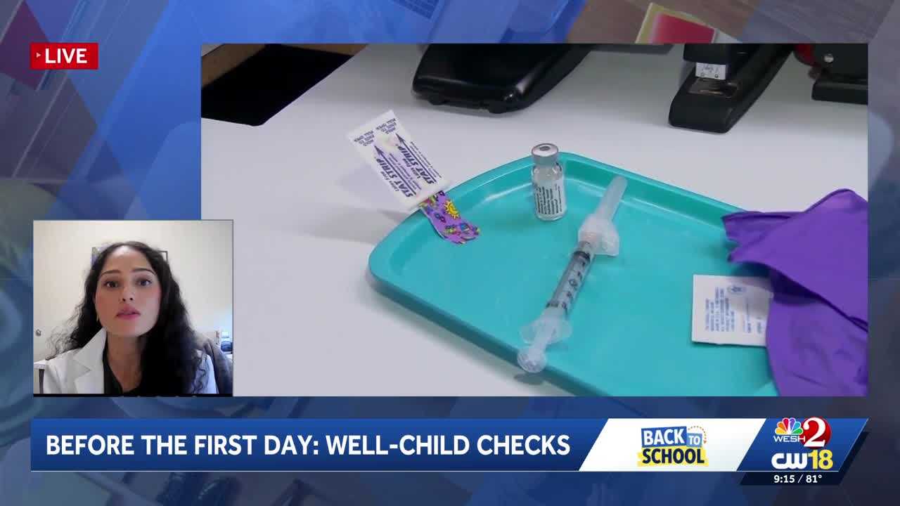 Back-to-school: pediatrician discusses importance of well-child visits before school starts — WESH 2 Orlando, Winter Park Health news