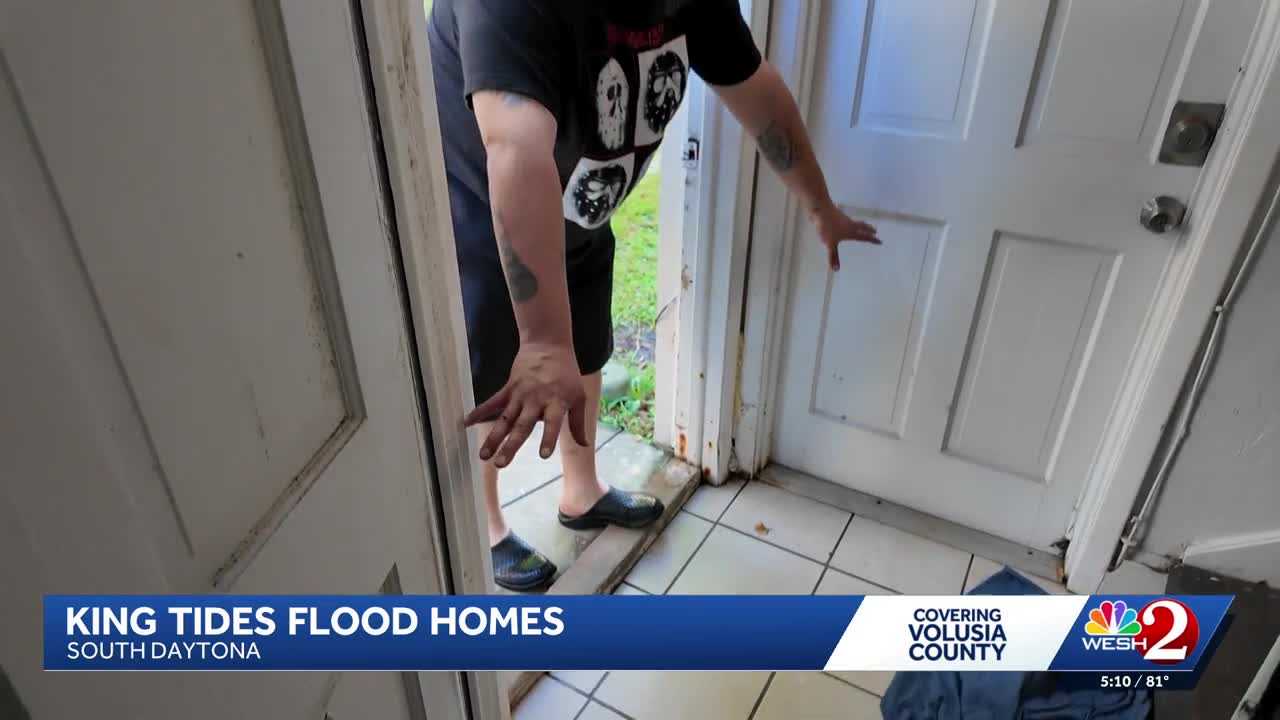 South Daytona family faces repeated flooding from king tides — Winter Park Community news