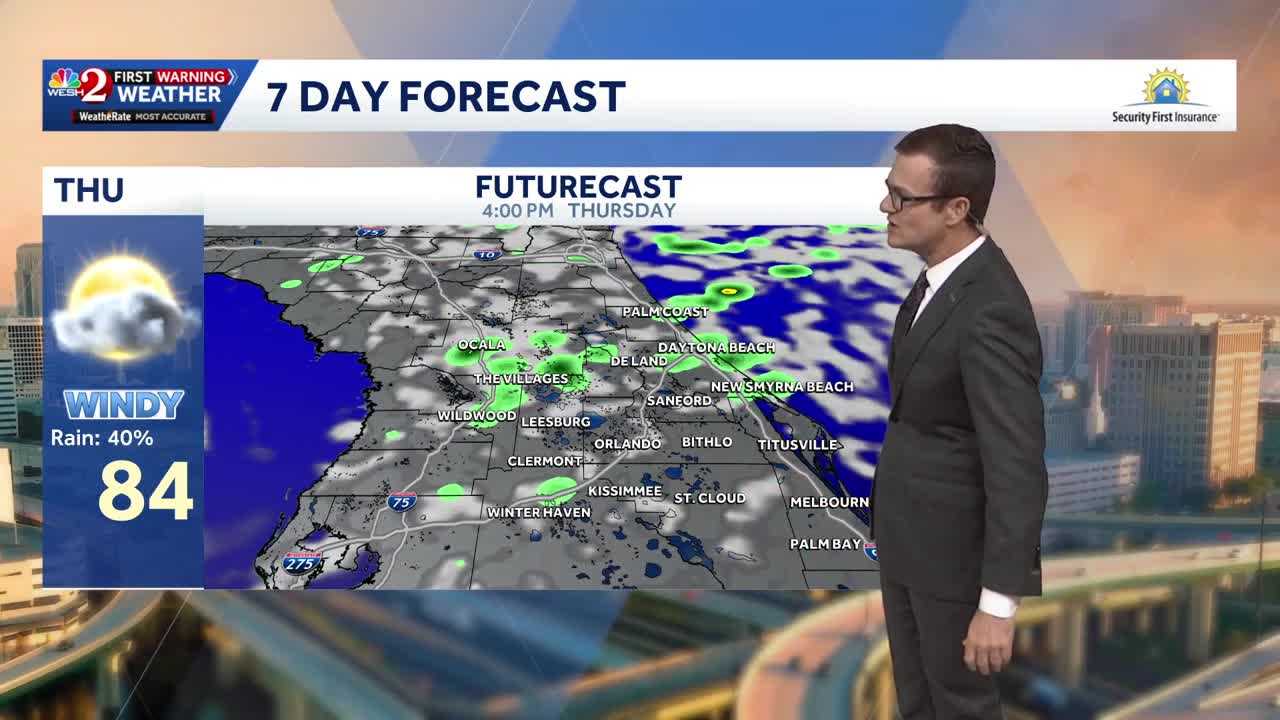 Showers, breezy conditions continue in Central Florida — Winter Park Community news