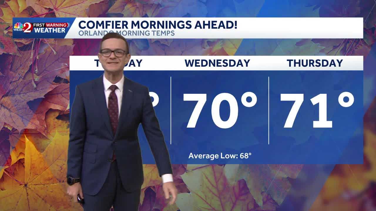 Cooler, less humid weather brings a taste of fall to Central Florida — WESH 2 Orlando, Winter Park Community news