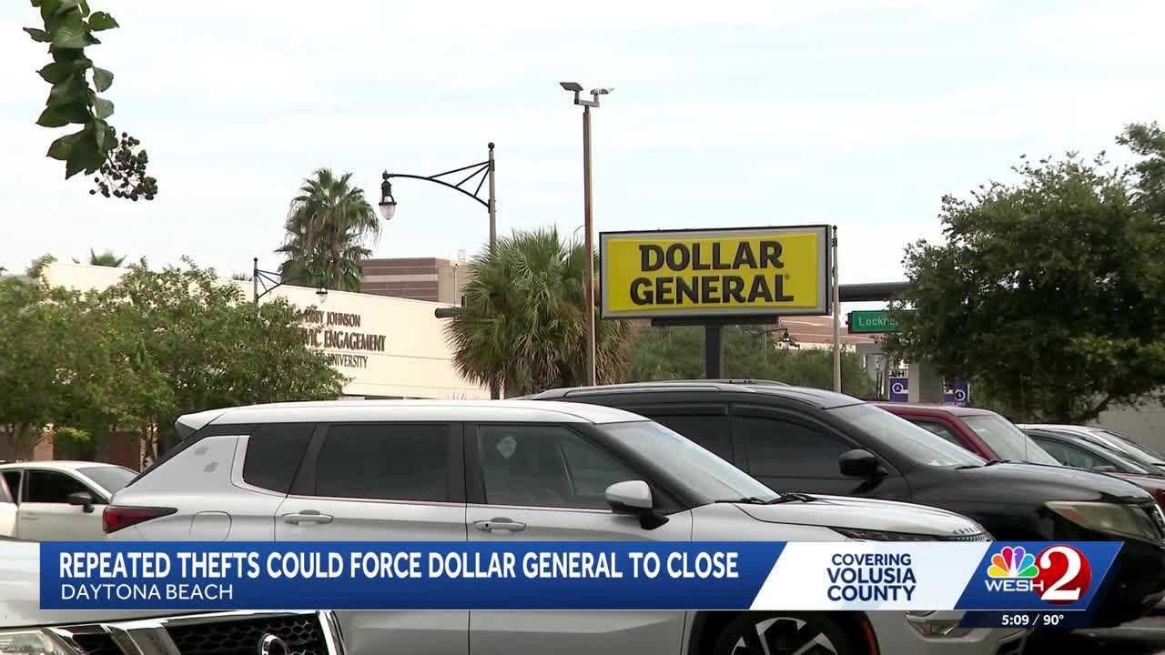 Theft losses put Daytona Beach Dollar General at risk of closing — WESH 2 Local Orlando, Winter Park Business news