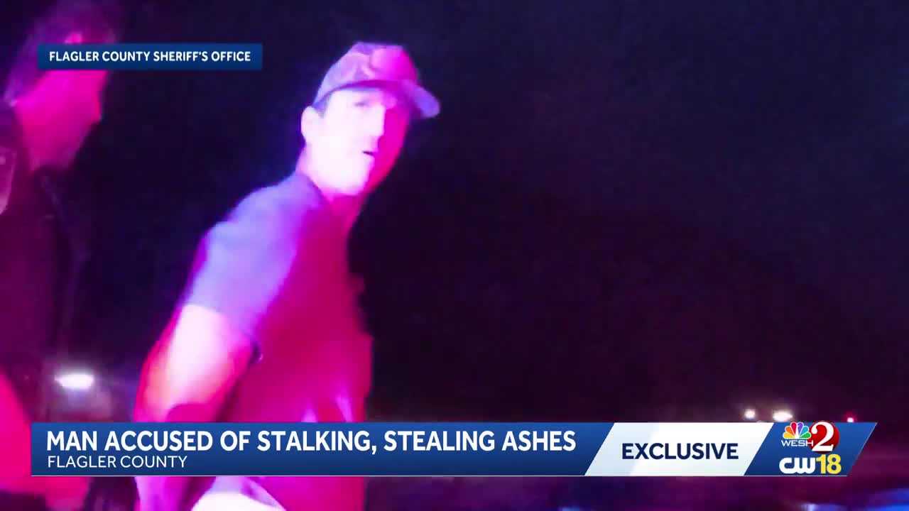 Flagler County man accused of stalking his ex and stealing her son's ashes — WESH 2 Orlando, Winter Park Community news