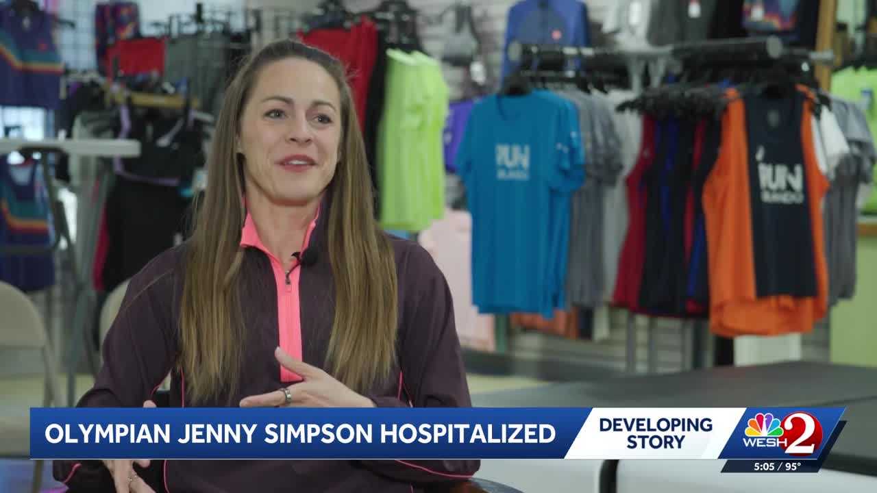 Oviedo Olympian Jenny Simpson hospitalized after collapsing at track event — WESH 2 Local Orlando, Winter Park Health news