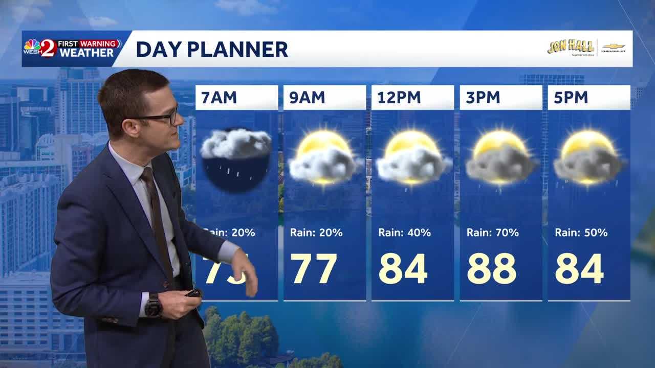 Warm, muggy weekend for Central Florida — WESH 2 Orlando, Winter Park Community news