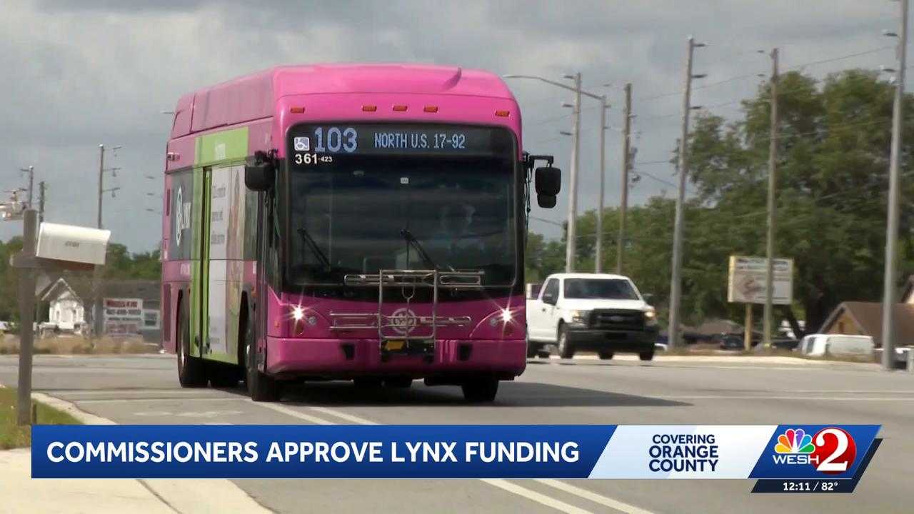 Orange County approves $109M in funding for Lynx transit — WESH 2 Orlando, Winter Park Government news