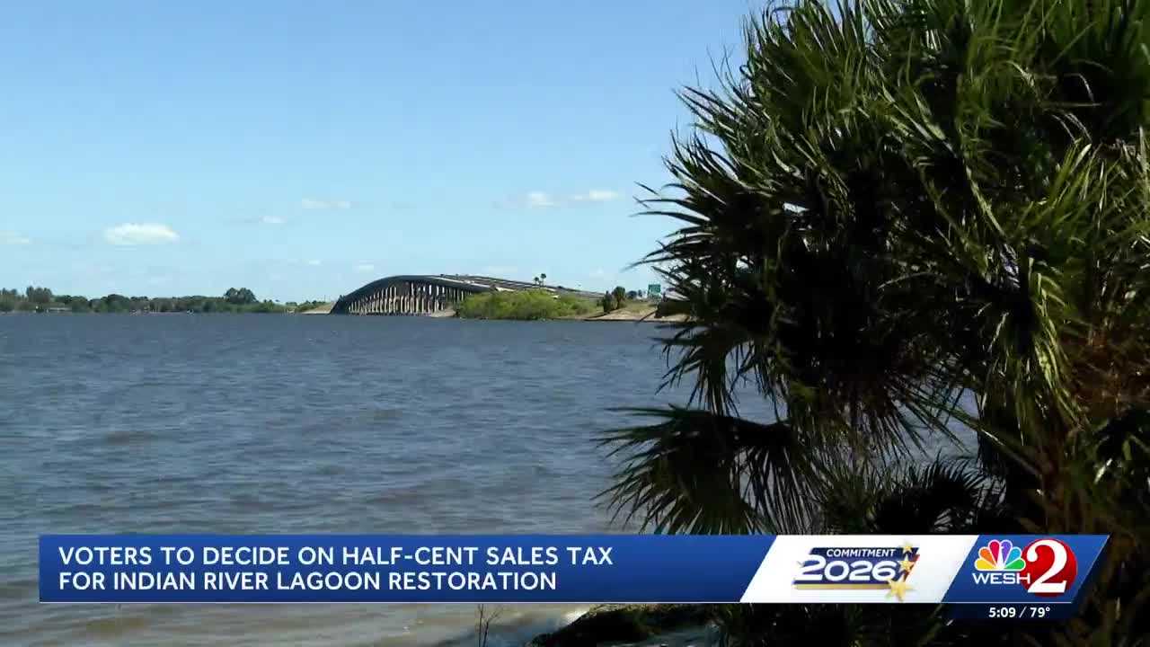 Brevard County voters to decide on tax renewal for Indian River Lagoon restoration — WESH 2 Orlando, Winter Park Community news