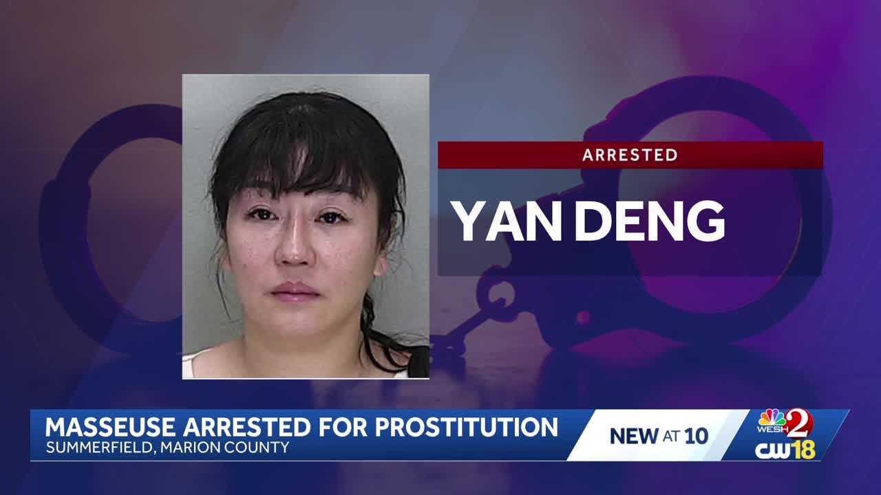 Marion County masseuse arrested in undercover operation — WESH 2 Orlando, Winter Park Community news