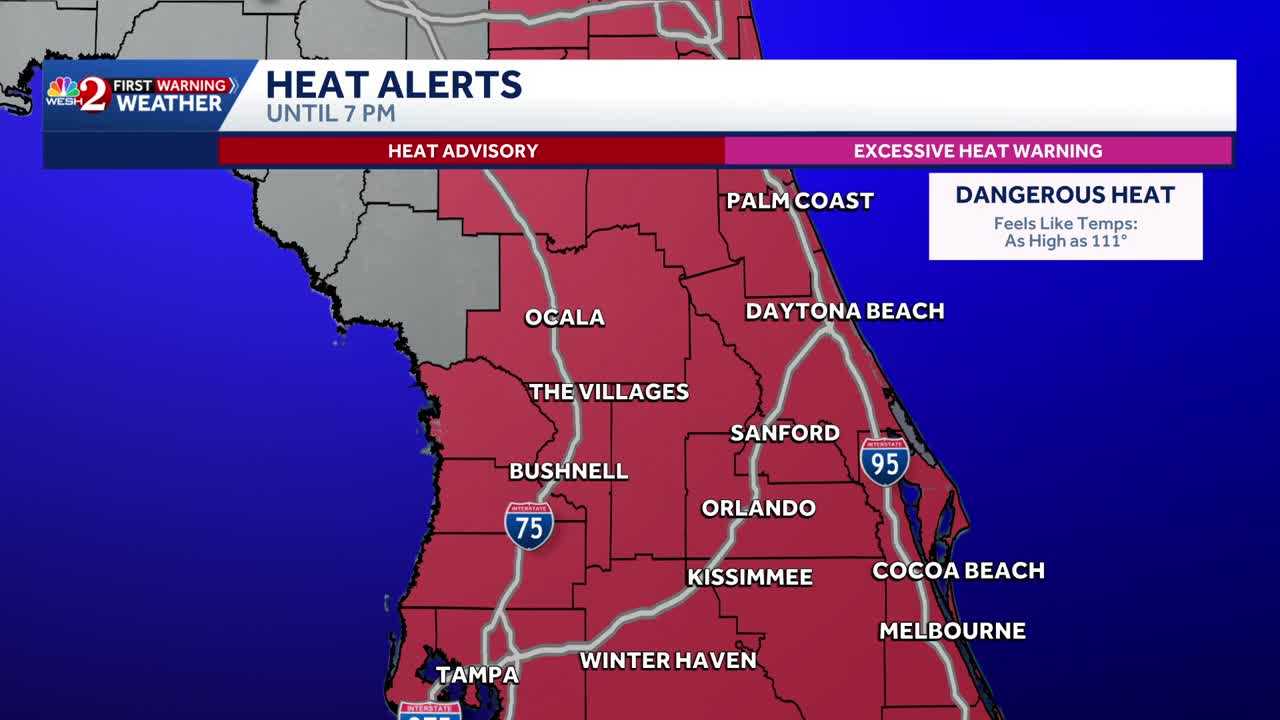 Cooling centers open as feels-like temps hit triple digits — WESH 2 Orlando, Winter Park Community news
