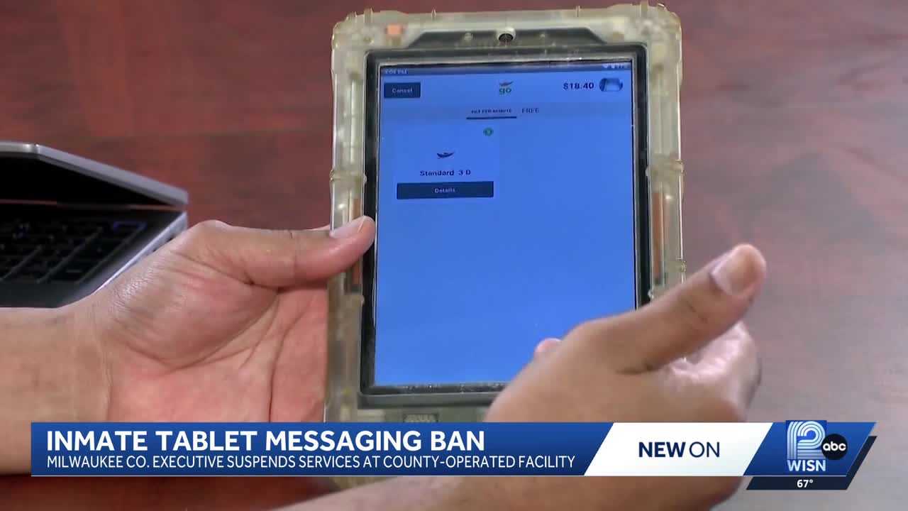Milwaukee County Sheriff's Office suspends messaging feature on jail tablets — WISN 12 Milwaukee, Winter Park Community news
