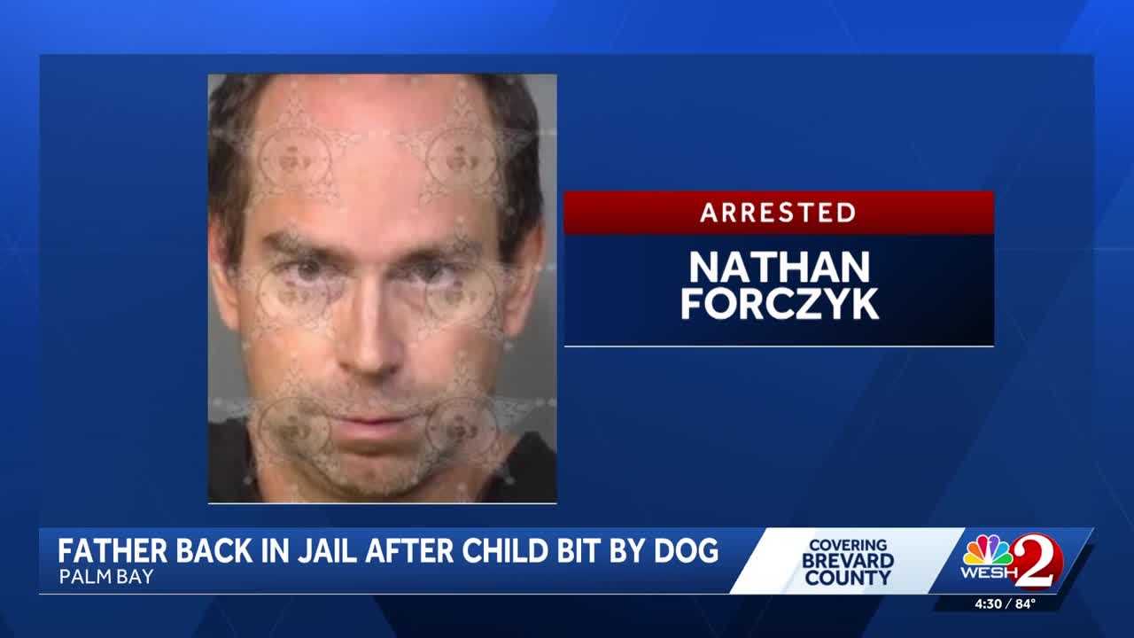 Palm Bay father arrested again as child neglect probe follows bloody dog bite — WESH 2 Orlando, Winter Park Health news