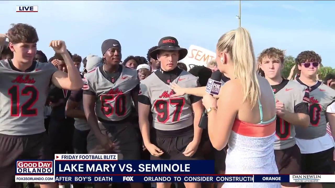 Friday Football Blitz: Lake Mary vs. Seminole high schools — FOX 35 Sports Orlando, Winter Park Schools news