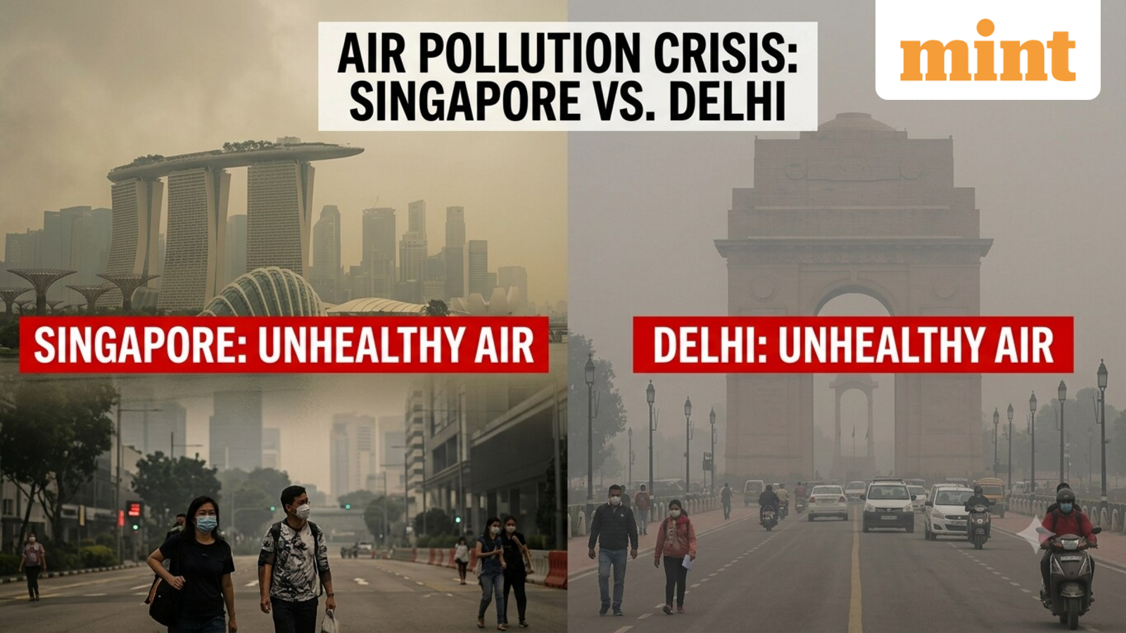 Delhi braces for GRAP curbs as AQI soars; Singapore battles wildfire haze. How do the two compare? — Mint India, Winter Park Technology news